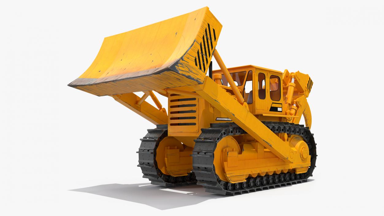 3D model Crawler Dozer Rigged