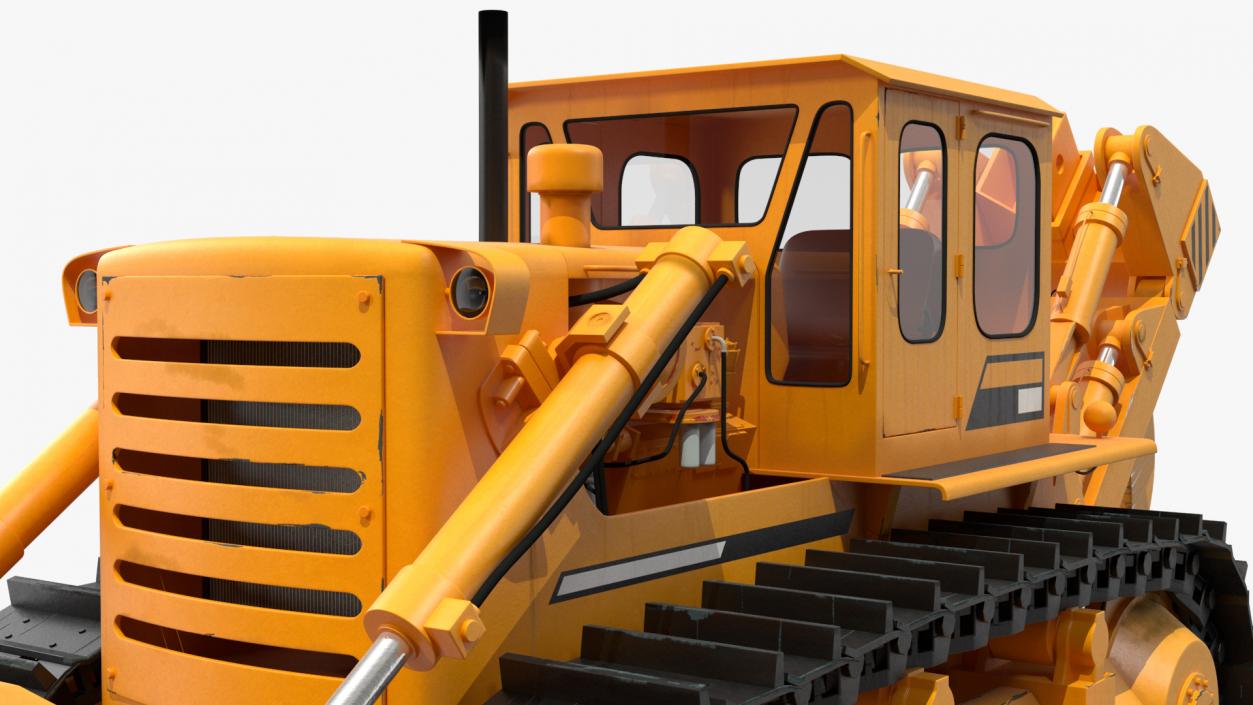 3D model Crawler Dozer Rigged