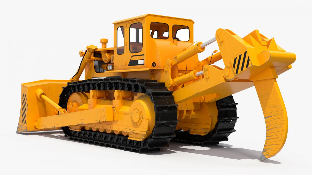 3D model Crawler Dozer Rigged