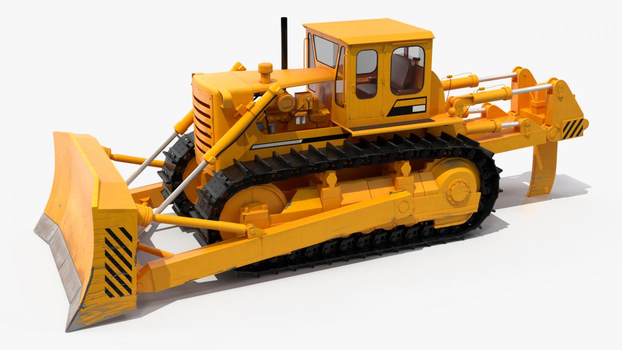 3D model Crawler Dozer Rigged