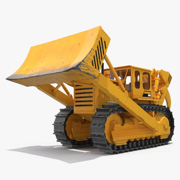 3D model Crawler Dozer Rigged