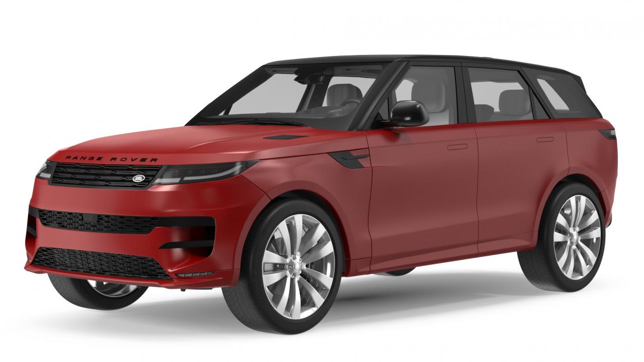 3D Range Rover Sport 2023 Red