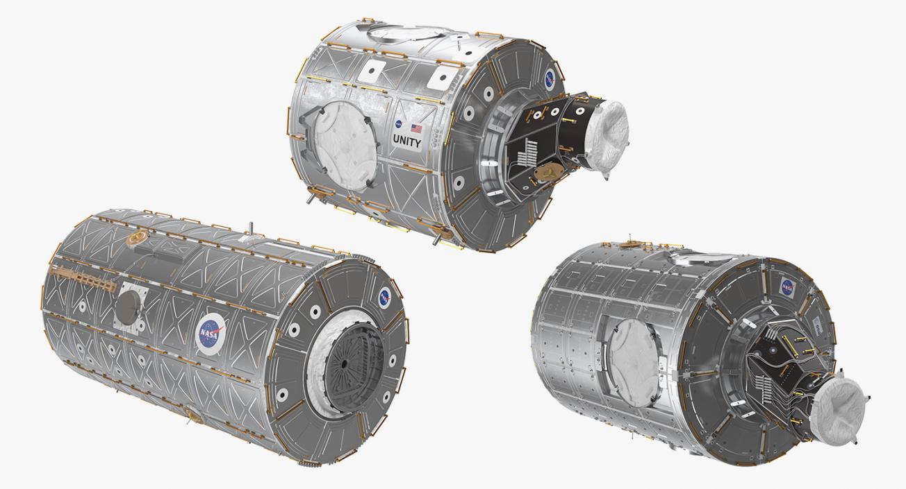 ISS Modules Collection 3D