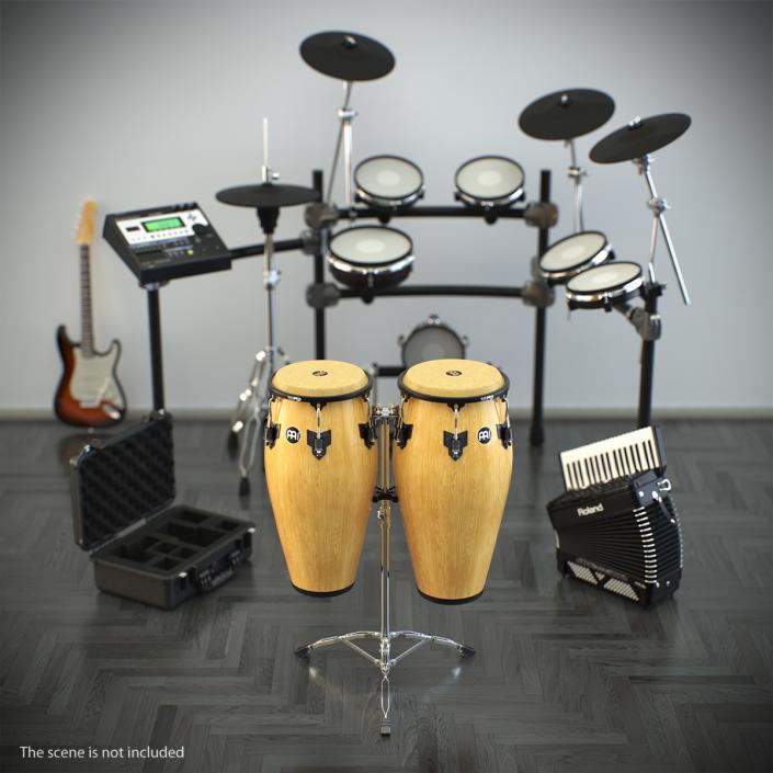 3D Drums 3D Models Collection