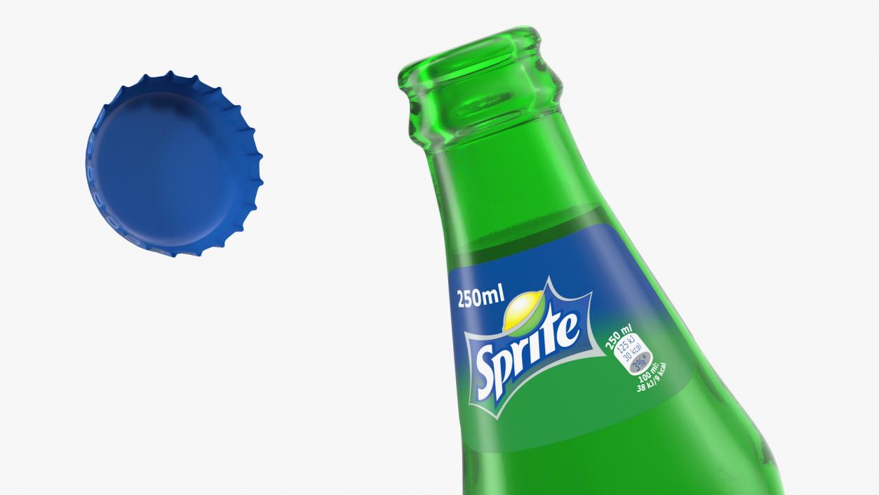 3D Sprite Bottle Package