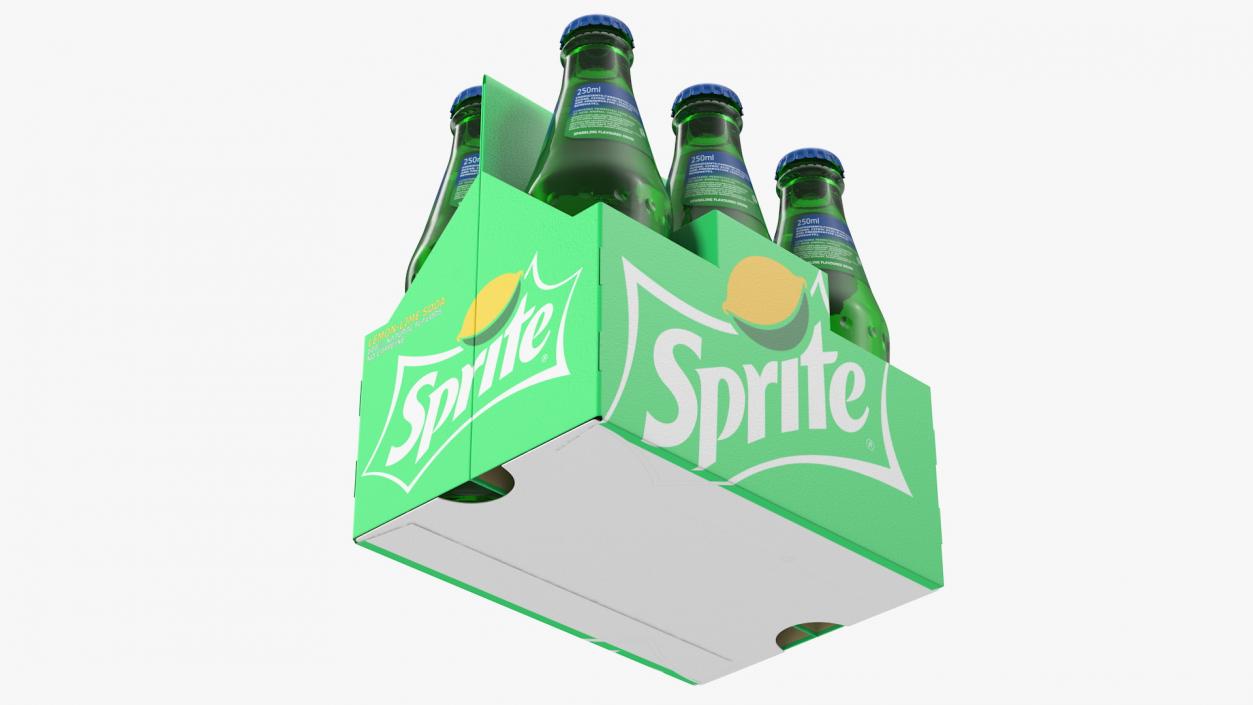 3D Sprite Bottle Package