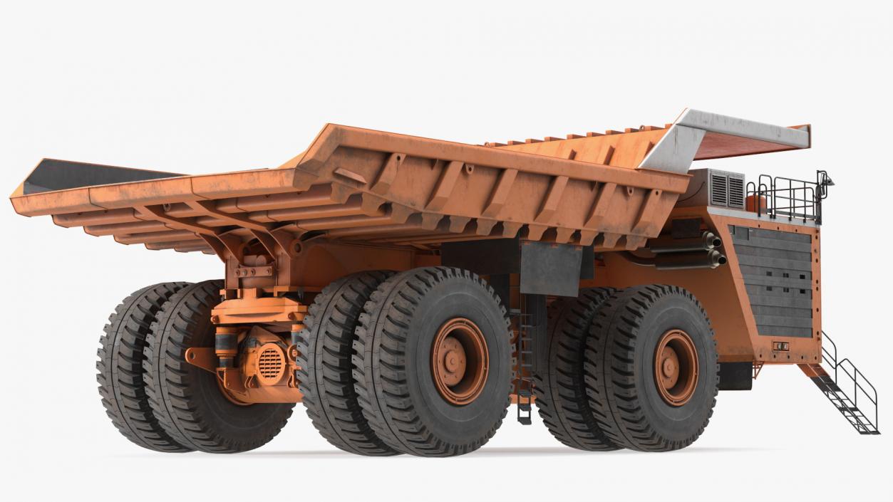 3D Ultra Class Haul Truck Dirty model