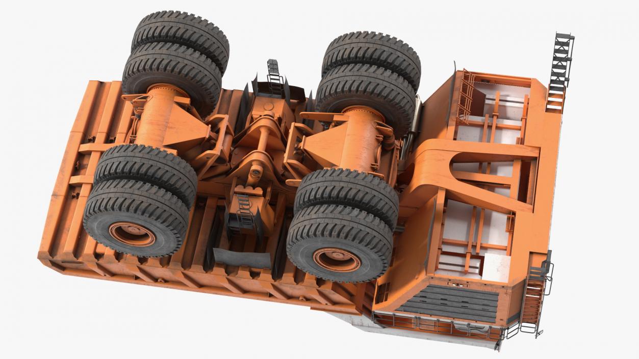 3D Ultra Class Haul Truck Dirty model