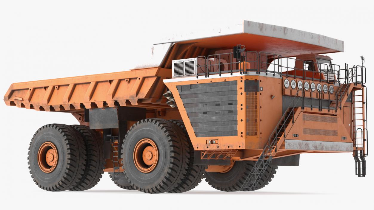 3D Ultra Class Haul Truck Dirty model