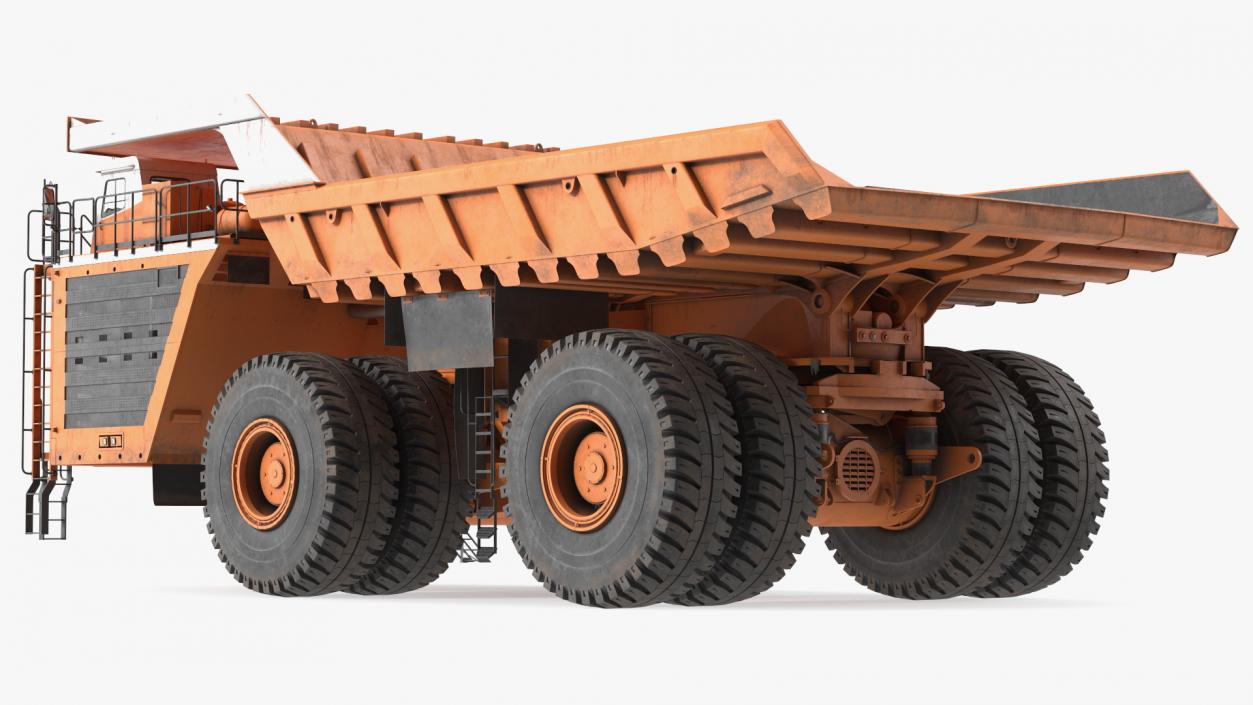 3D Ultra Class Haul Truck Dirty model