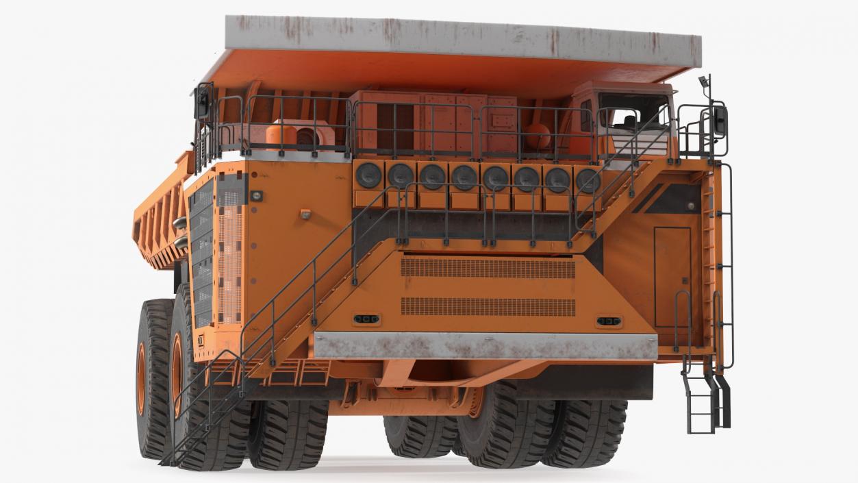 3D Ultra Class Haul Truck Dirty model