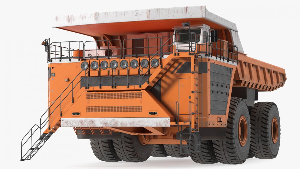 3D Ultra Class Haul Truck Dirty model