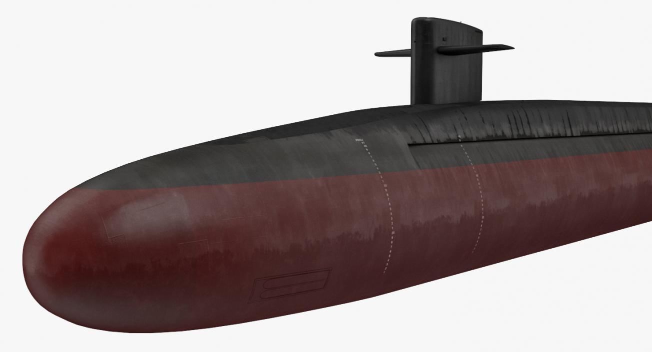 Military Submarines Rigged Collection 3D