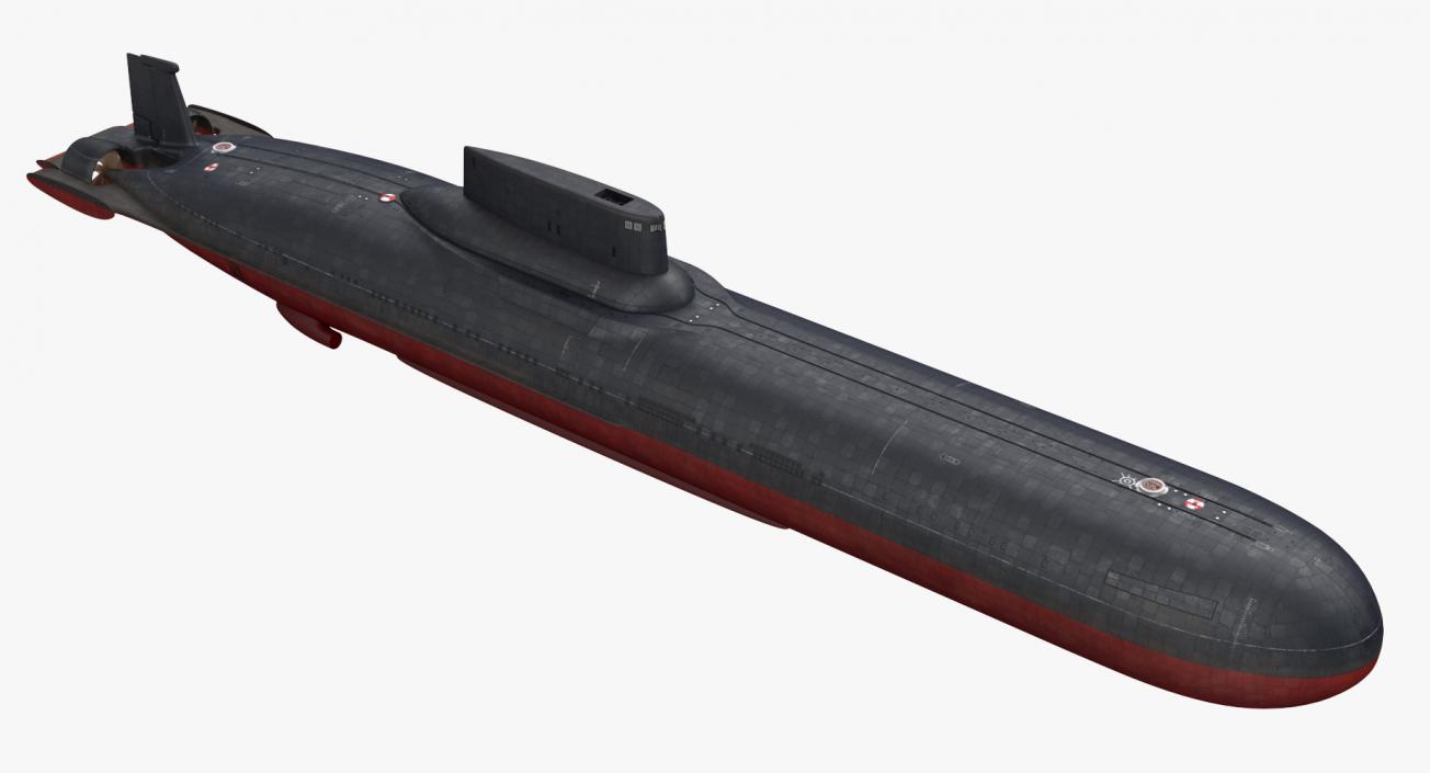 Military Submarines Rigged Collection 3D