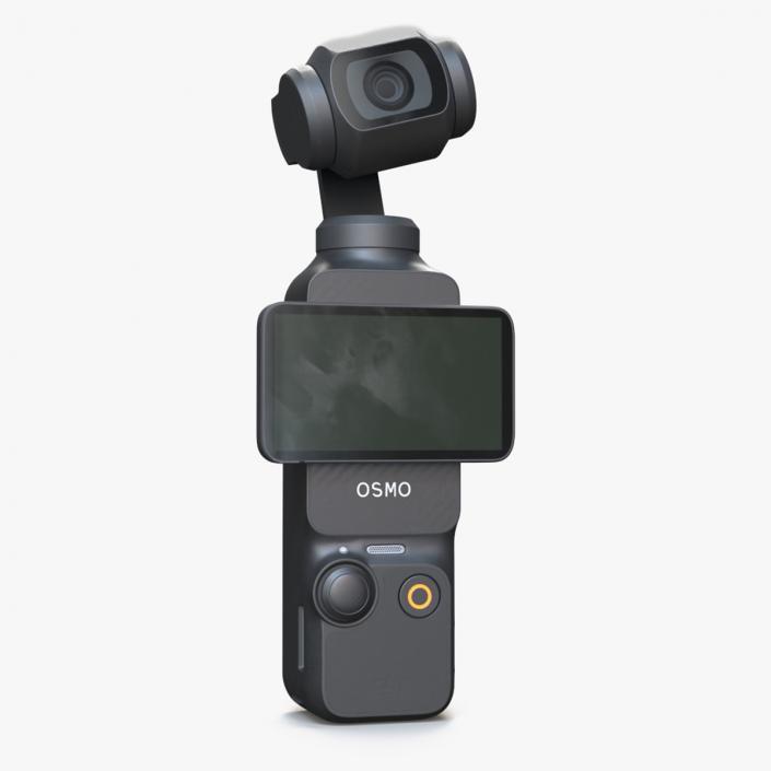 3D model DJI Pocket 3 Camera OFF Rigged