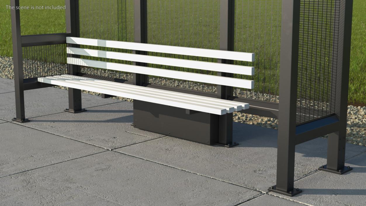 Bus Stops Collection 2 3D