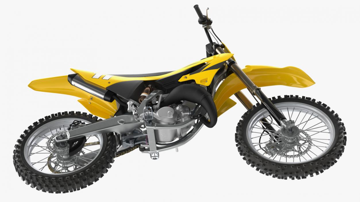 3D model Motocross Motorcycle