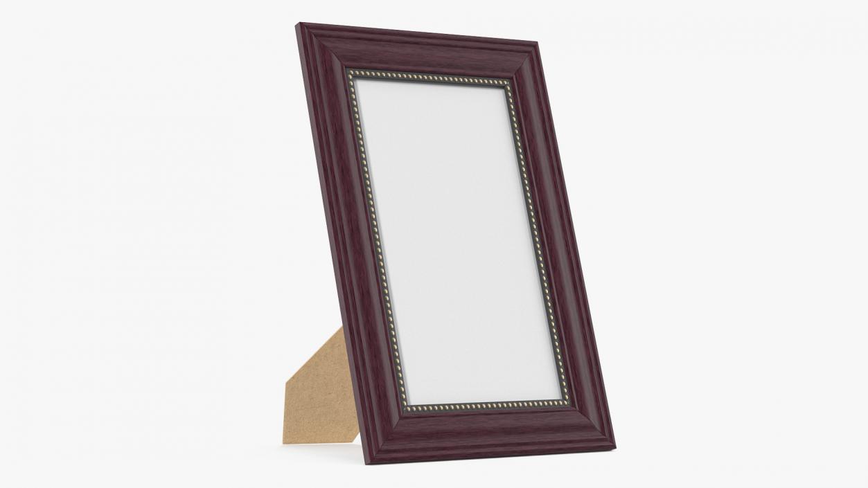 3D Wooden Photo Frame model