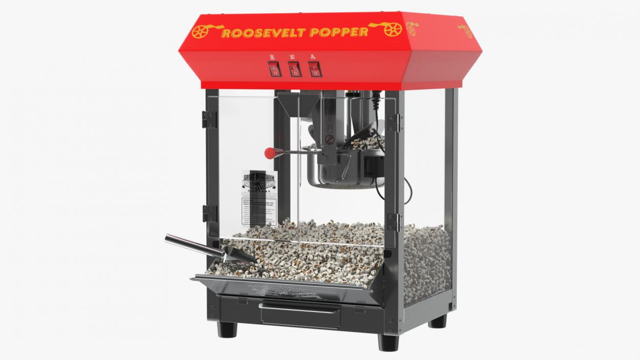 Great Northern Popcorn Popper Machine 3D