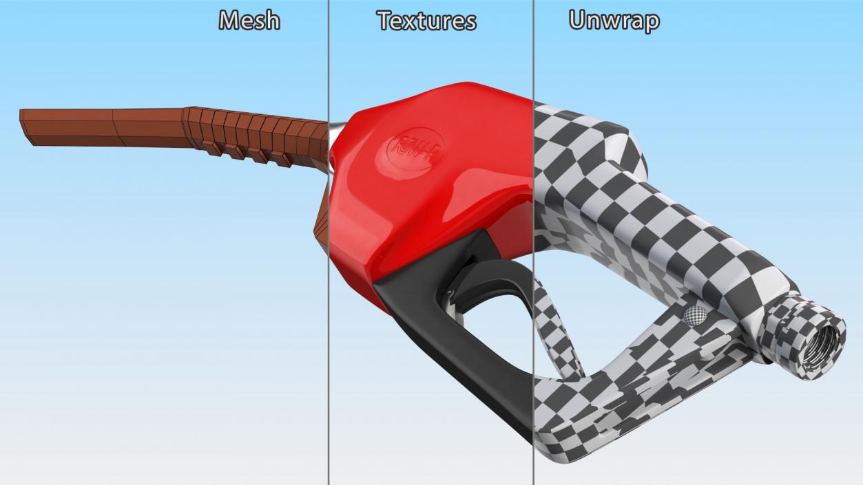 3D model Gas Pump Nozzle