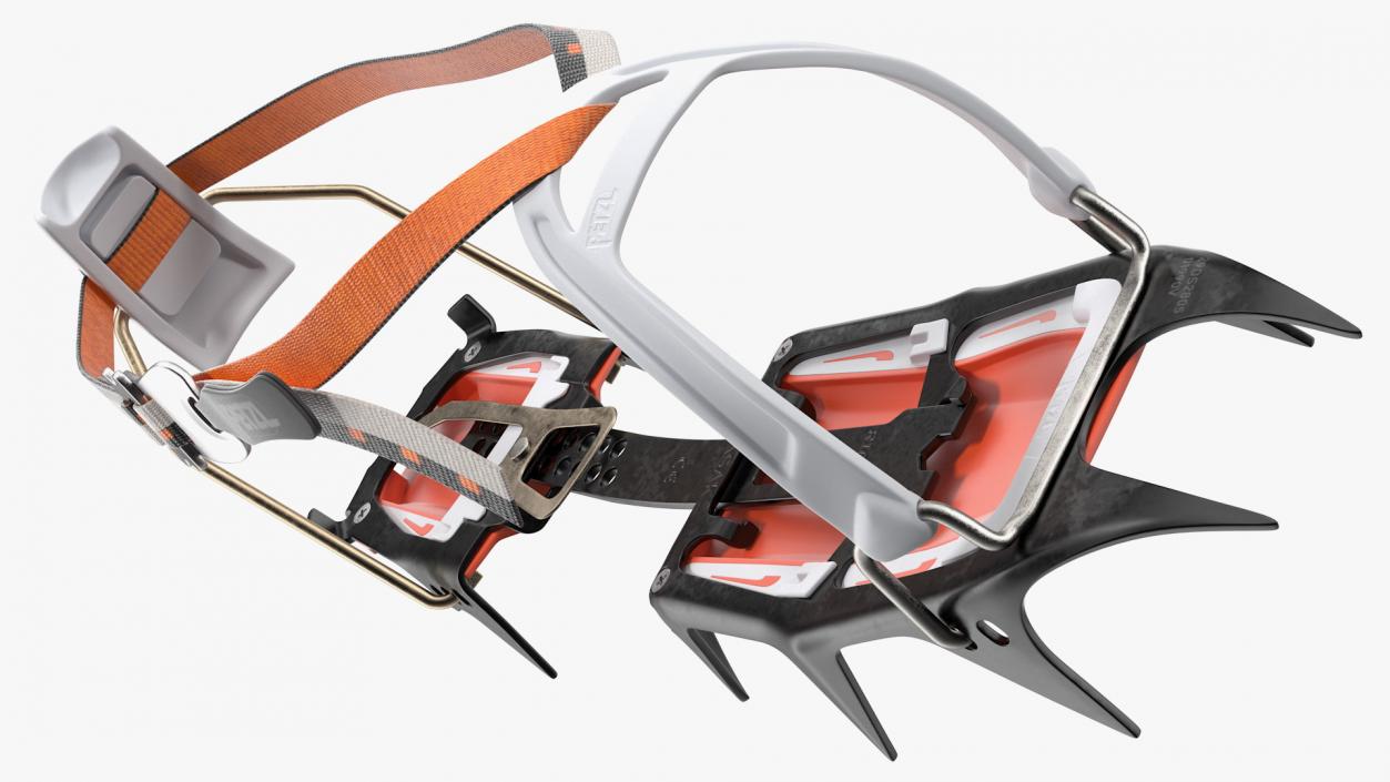 3D model Mountaineering Crampons Petzl VASAK