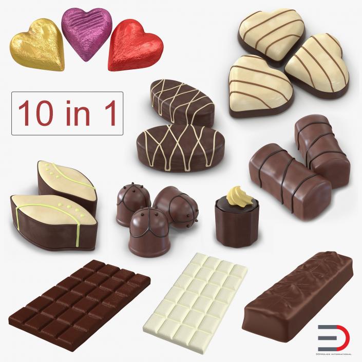 3D model Chocolate Collection