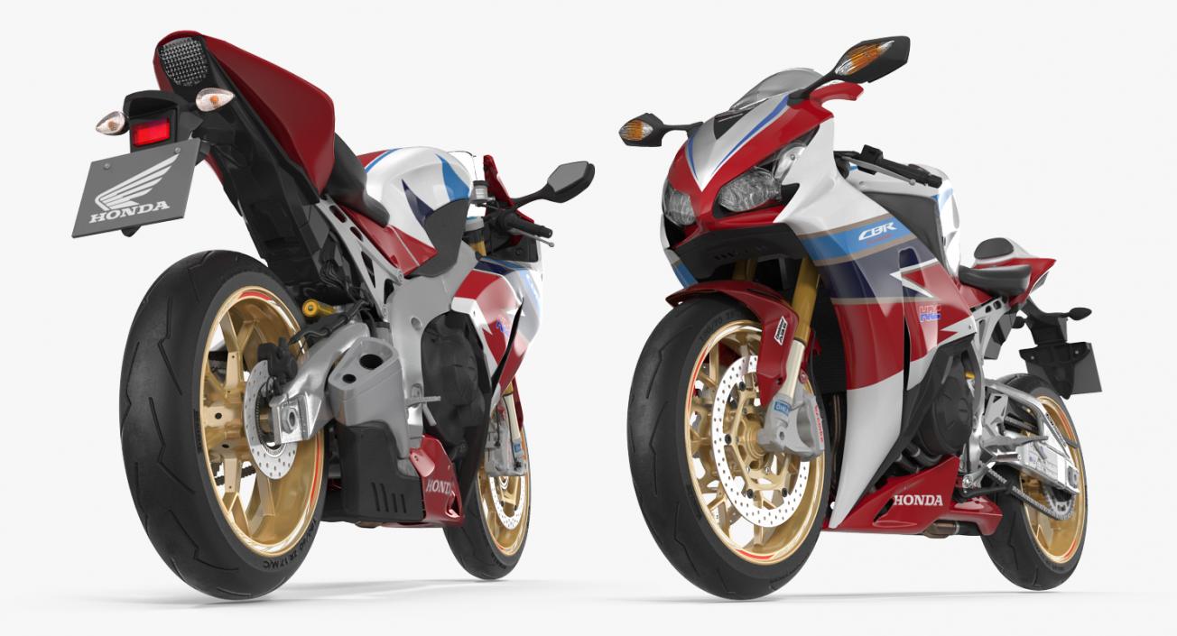 3D Honda CBR 1000RR Fireblade 2016