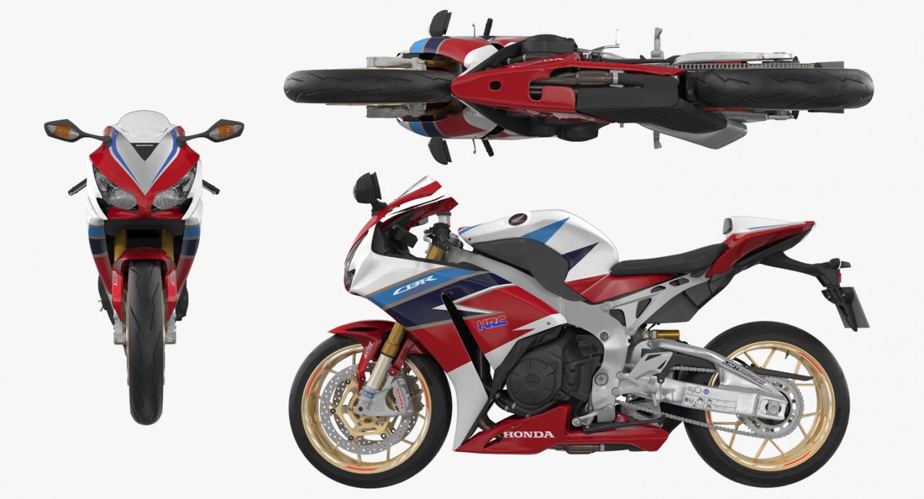 3D Honda CBR 1000RR Fireblade 2016