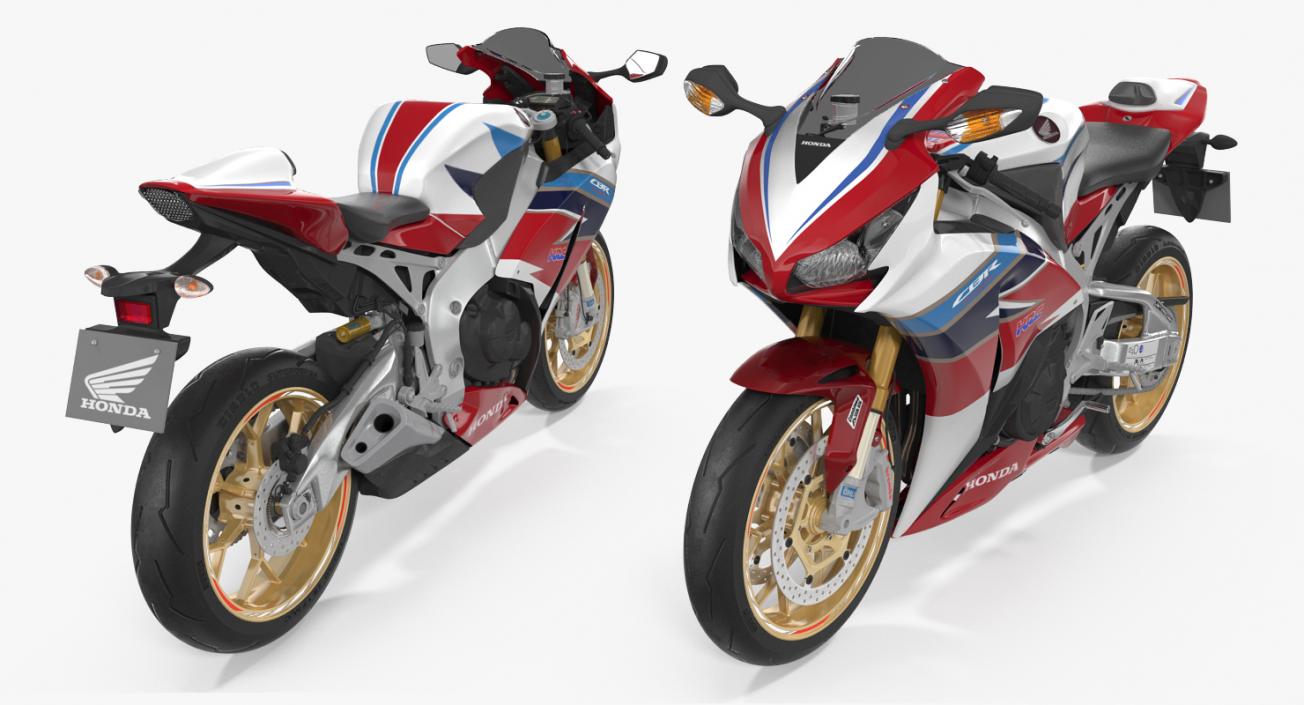 3D Honda CBR 1000RR Fireblade 2016