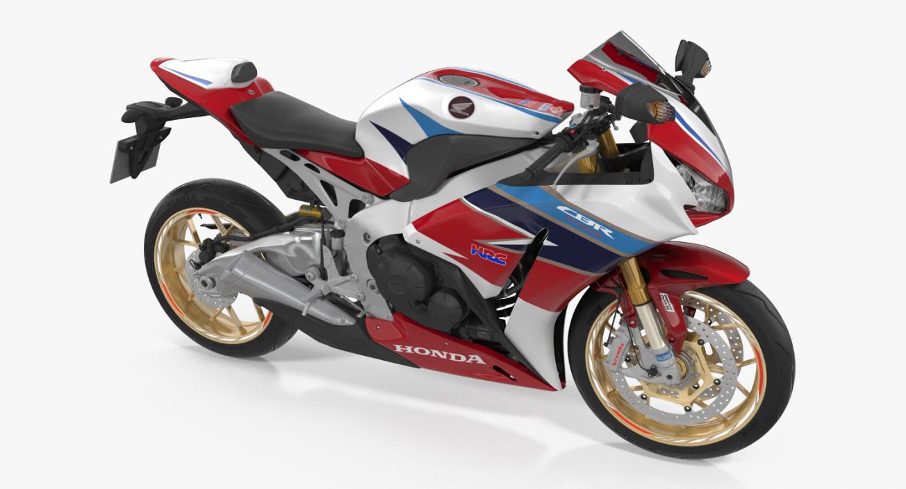 3D Honda CBR 1000RR Fireblade 2016