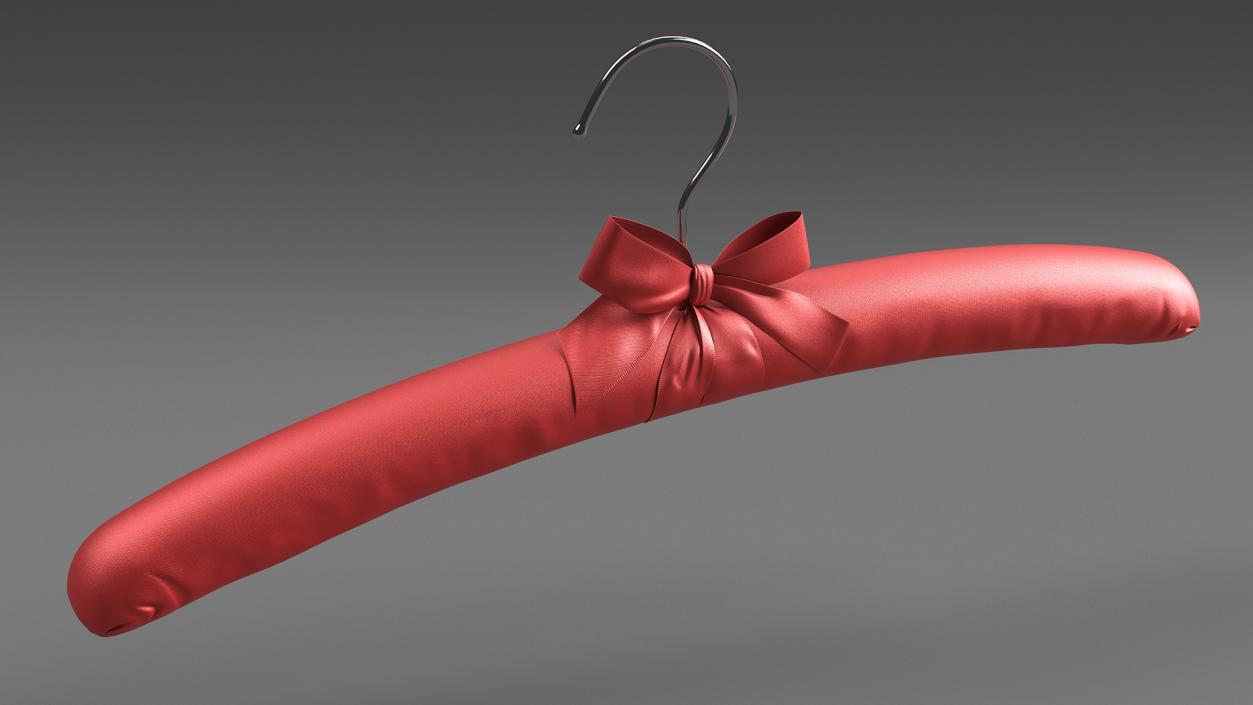 Soft Satin Rack Red 3D model