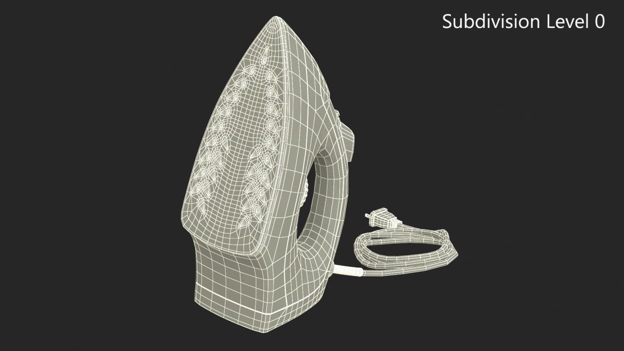 3D Steam Iron(1) model