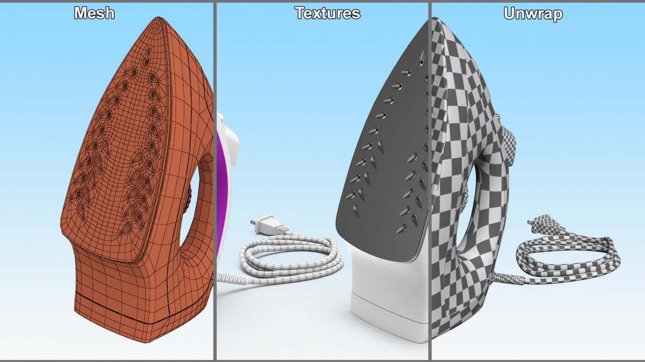 3D Steam Iron(1) model