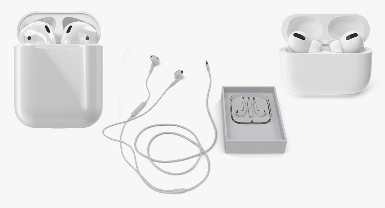 3D Apple EarPods Collection 2