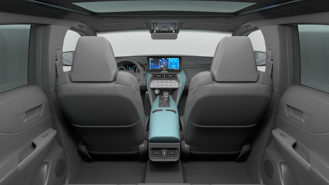 3D Hybrid SUV Toyota Venza model