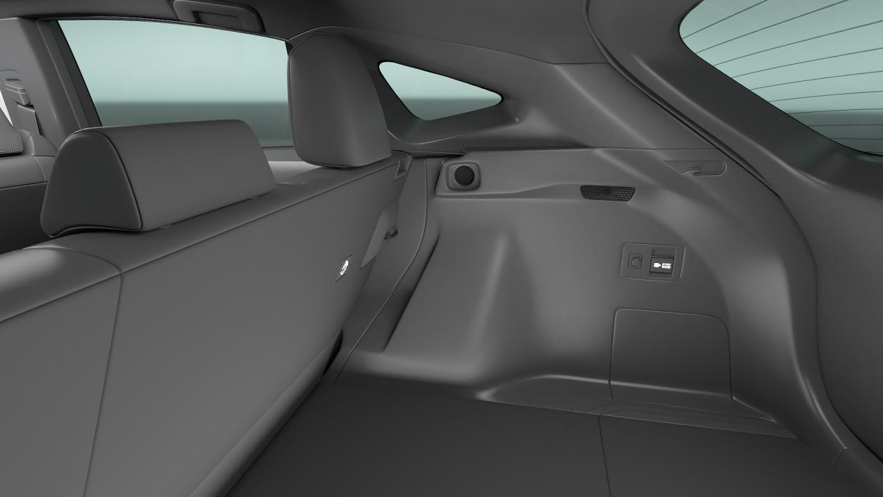 3D Hybrid SUV Toyota Venza model