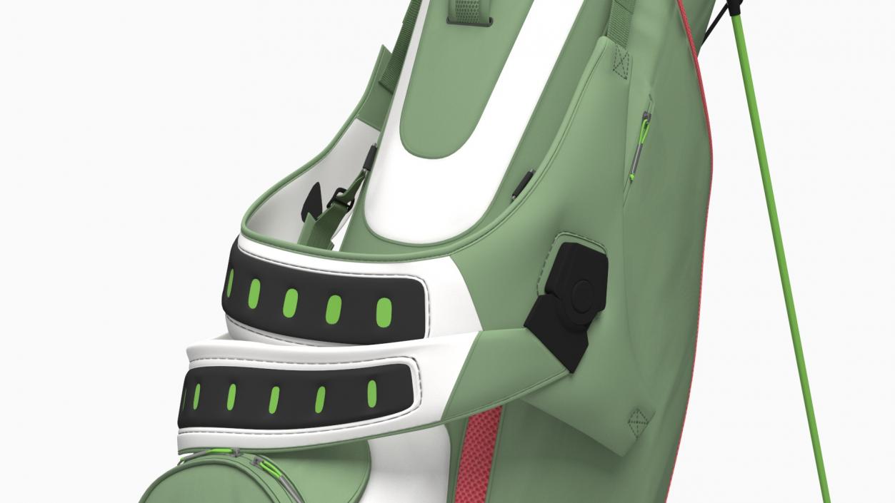 Golf Bag with Stand 3D model