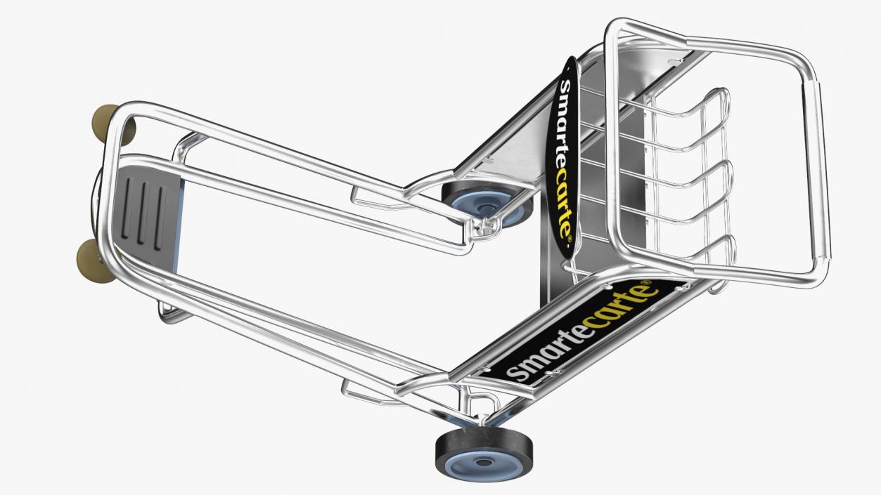 3D Smartecarte Airport Cart Management Unit with Carts