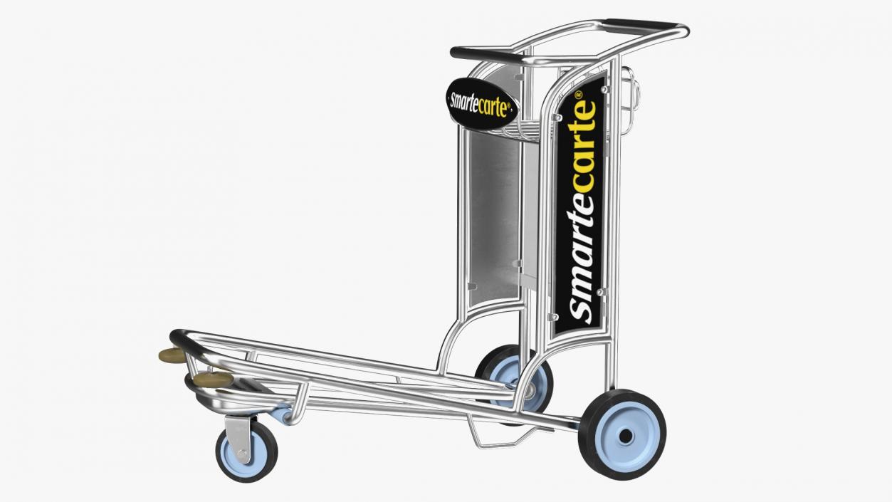 3D Smartecarte Airport Cart Management Unit with Carts