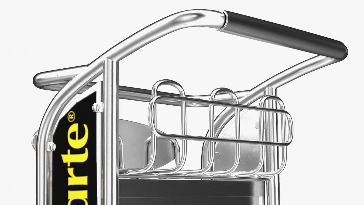 3D Smartecarte Airport Cart Management Unit with Carts