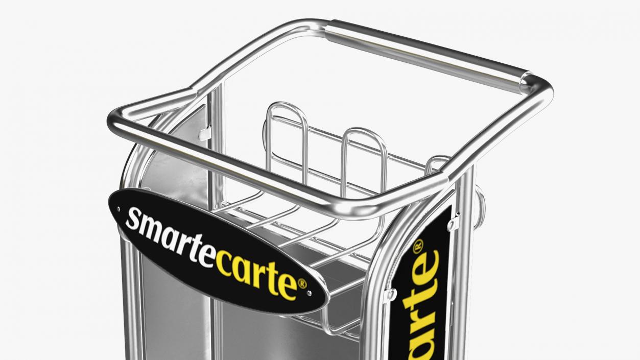 3D Smartecarte Airport Cart Management Unit with Carts