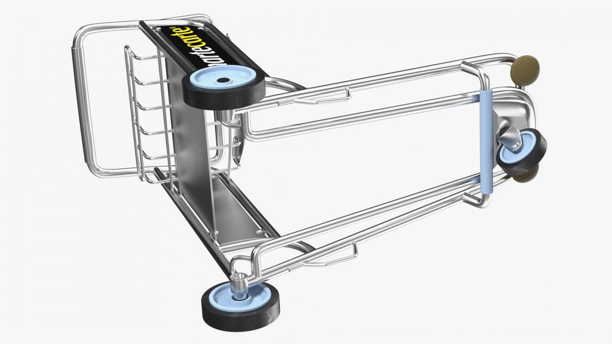 3D Smartecarte Airport Cart Management Unit with Carts