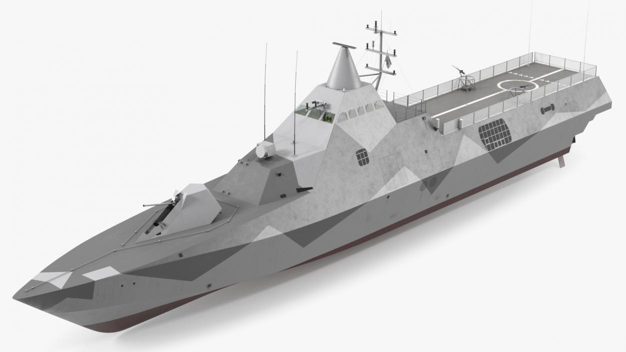 Ship Class Corvette 3D model