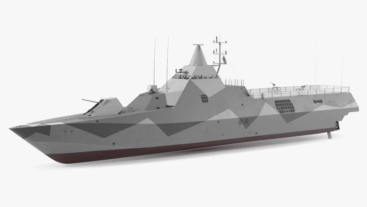 Ship Class Corvette 3D model