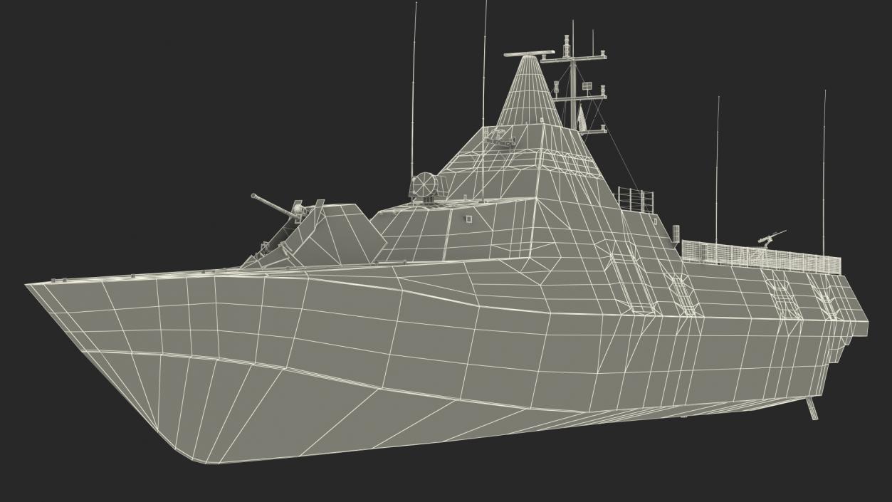 Ship Class Corvette 3D model