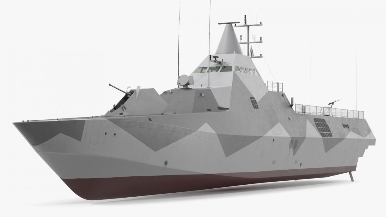 Ship Class Corvette 3D model