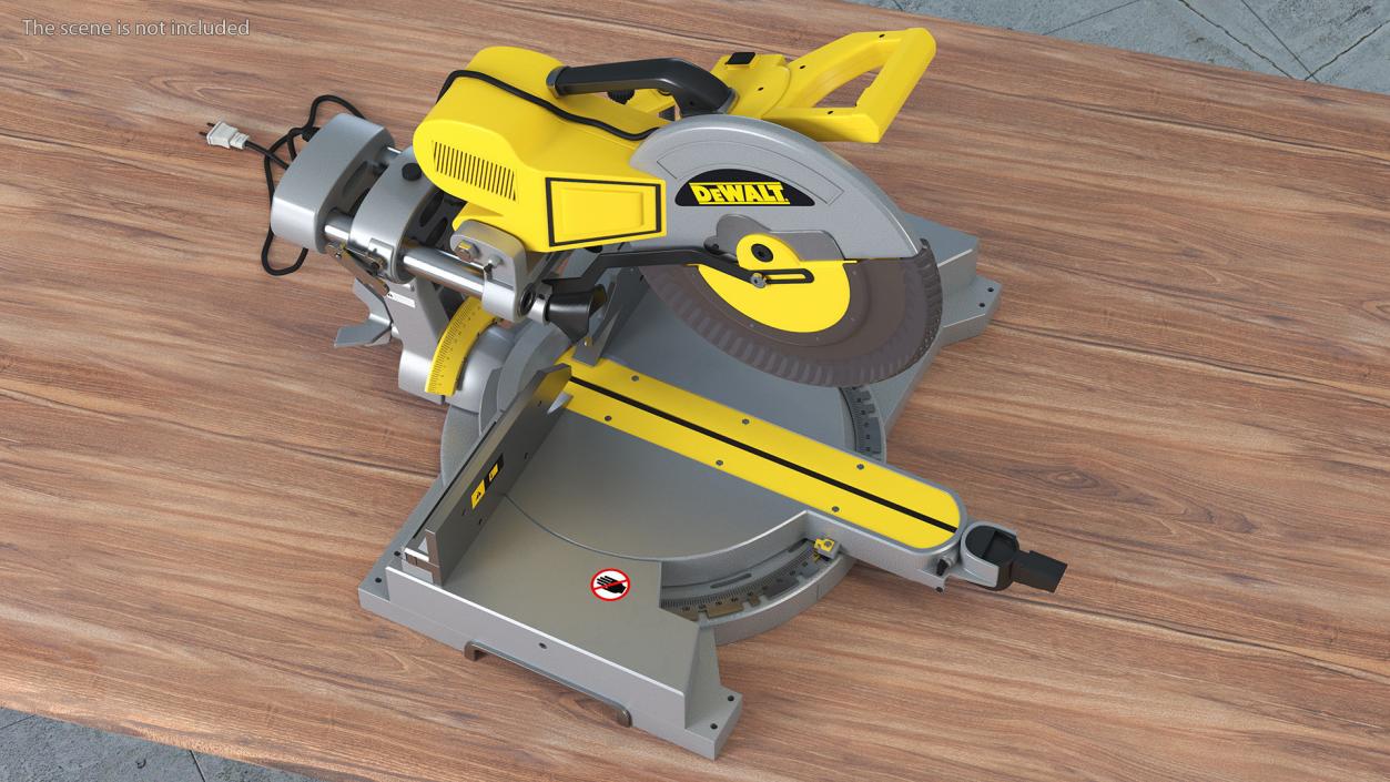 3D model Compound Miter Saw Dewalt