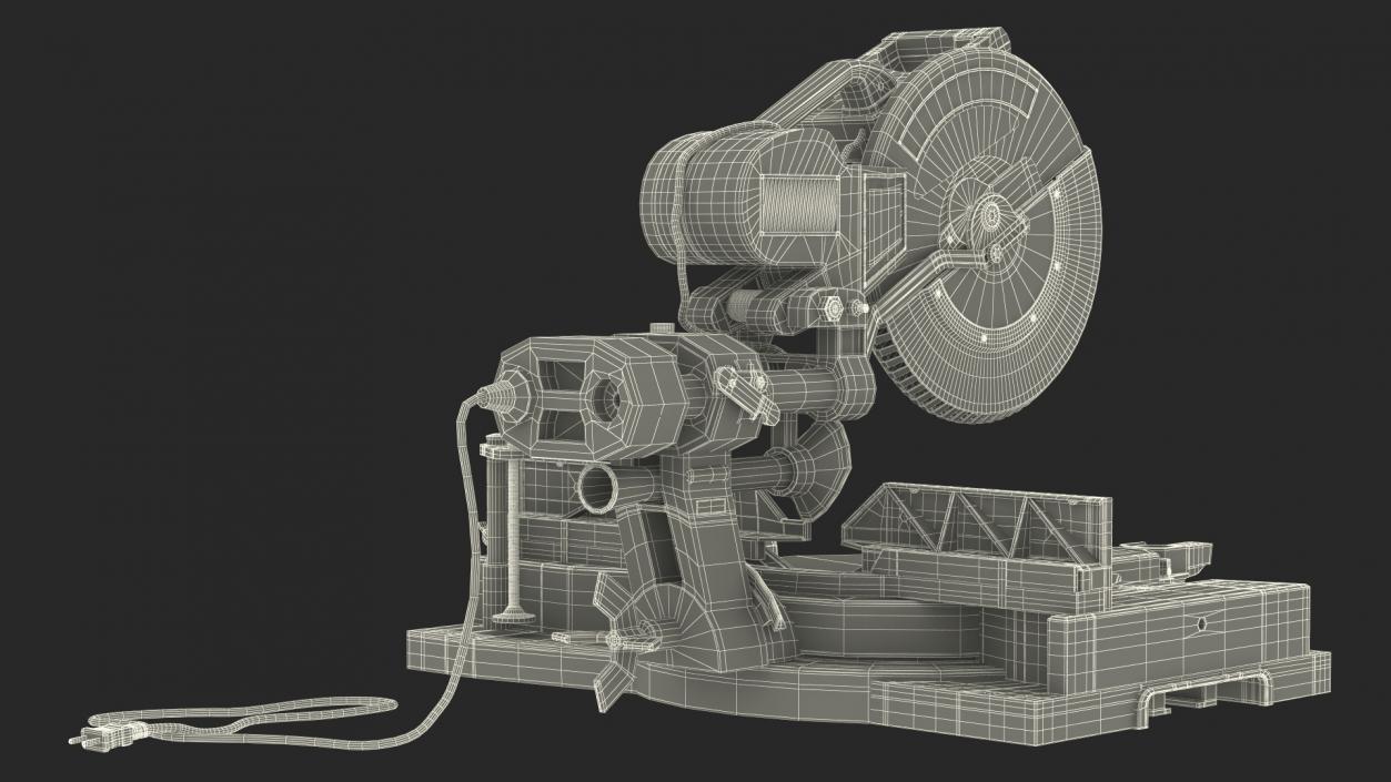 3D model Compound Miter Saw Dewalt