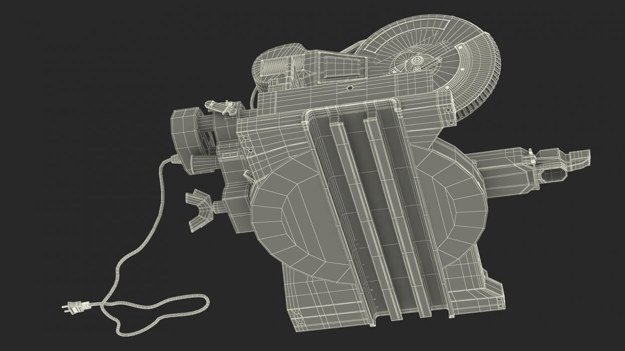 3D model Compound Miter Saw Dewalt