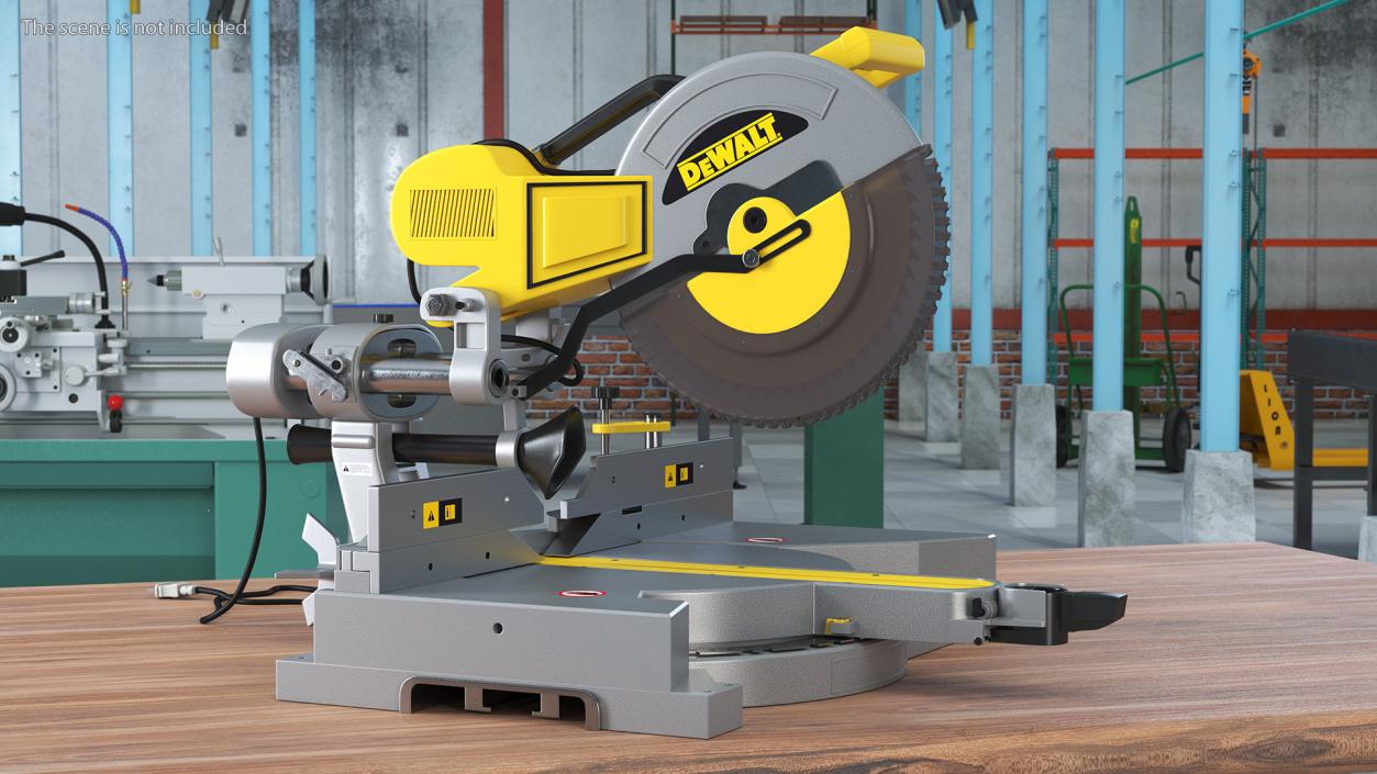 3D model Compound Miter Saw Dewalt